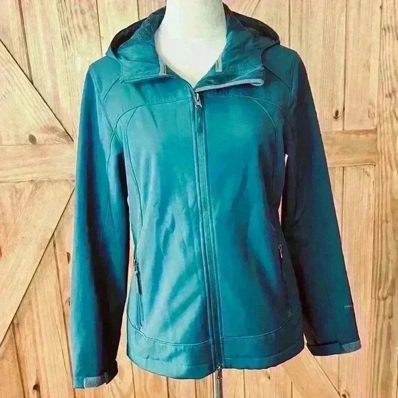 Free Country Teal Utility Jacket - Picture 1 of 15